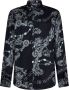 Versace Jeans Couture Zwarte Stijlvolle Overhemd voor Moderne Mannen Black Heren - Thumbnail 3