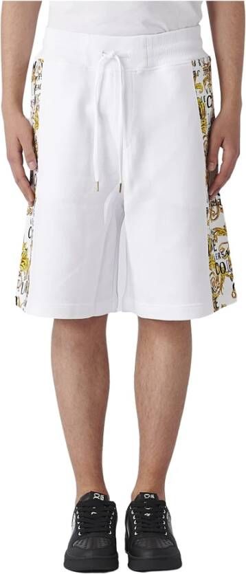 Versace Jeans Couture Casual Shorts Wit Heren