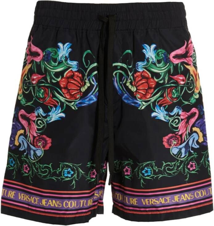 Versace Jeans Couture Casual Shorts Zwart Heren