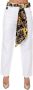 Versace Jeans Couture Witte Straight Jeans voor Dames White Dames - Thumbnail 1