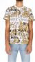 Versace Jeans Couture Christer T-shirt met barokke print en Men`s 73GAH6S0-JS099 Gold Logo Wit Heren - Thumbnail 7