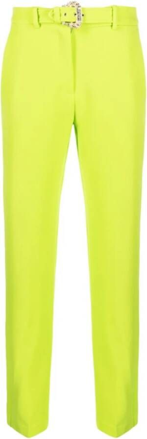 Versace Jeans Couture Cropped Trousers Groen Dames