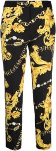 Versace Jeans Couture Cropped Trousers Zwart Dames