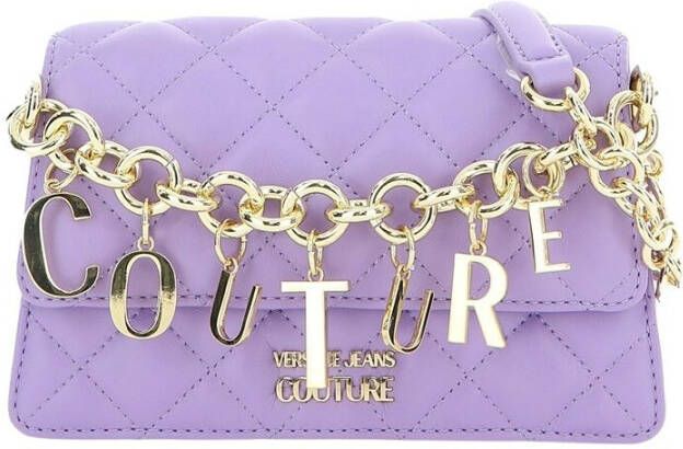 Versace Jeans Couture Schoudertas met doorgestikte naden
