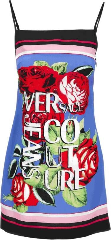 Versace Jeans Couture Designer Jurk Collectie Multicolor Dames