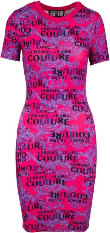 Versace Jeans Couture Dresses Roze Dames