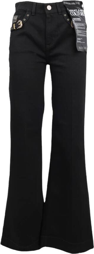 Versace Jeans Couture Flared Jeans Zwart Dames