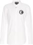 Versace Jeans Couture Witte Shirt met Logo Print voor Heren White Heren - Thumbnail 1