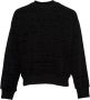 Versace Jeans Couture Felpa basic a girocollo con stampa logo floccato uomo 73Gai310-Fs045 Nero Zwart Heren - Thumbnail 3