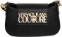 Versace Jeans Couture Eenvoudige Handtas met Afneembare Band en Kliksluiting Black Dames - Thumbnail 1