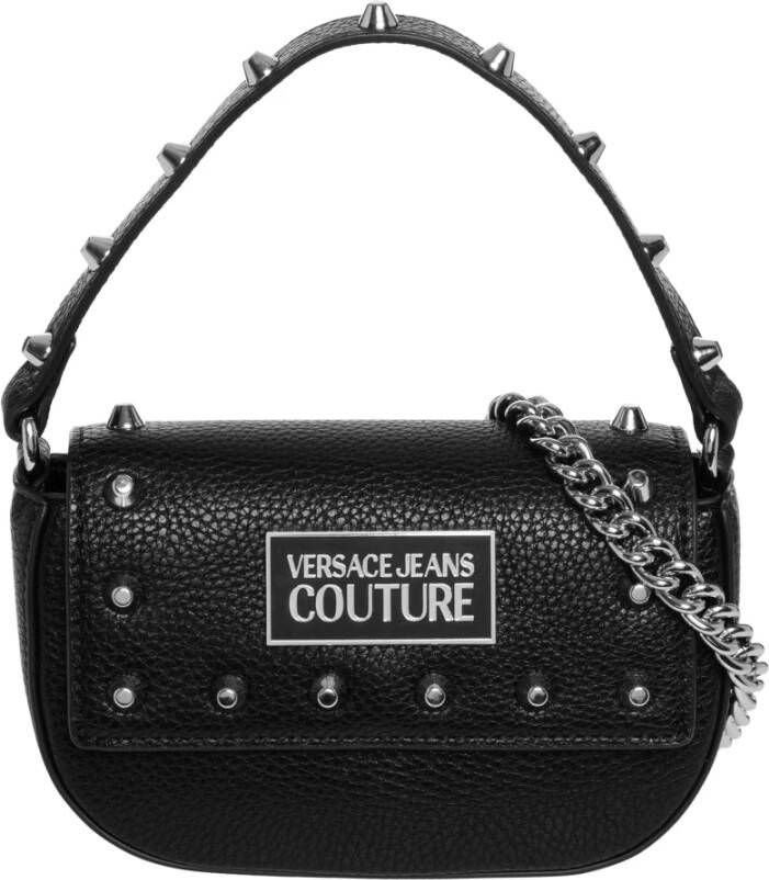 Versace Jeans Couture Shoulder bag with logo Zwart Dames