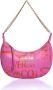 Versace Jeans Couture Fuchsia Logo Couture Handtas voor Dames Pink Dames - Thumbnail 1