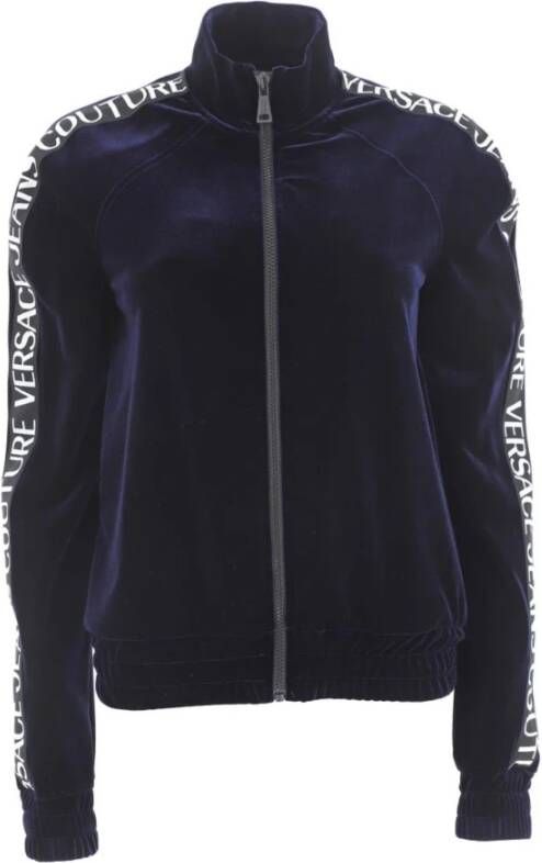 Versace Jeans Couture hoodie Blauw Dames