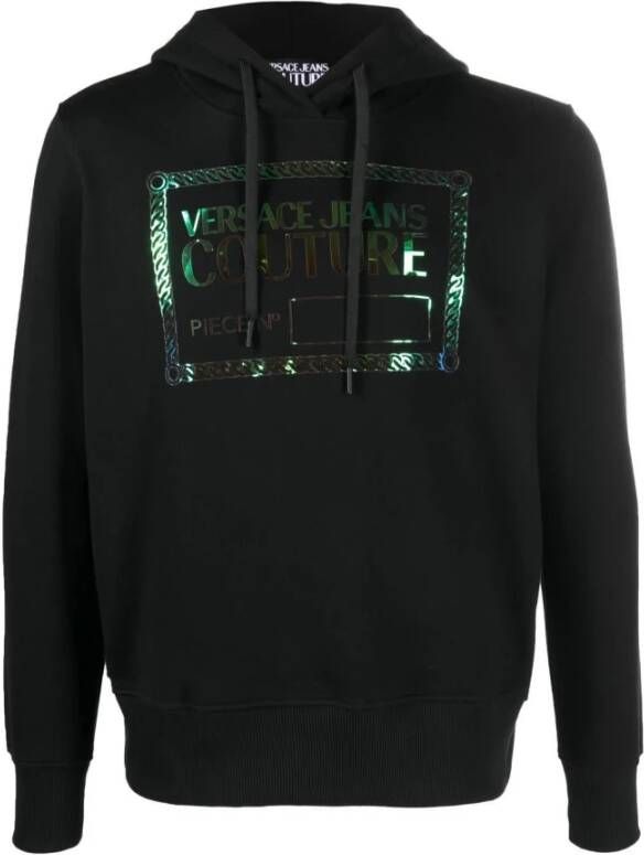 Versace Jeans Couture Hoodie -stukR Zwart Heren