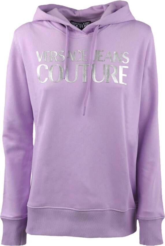 Versace Jeans Couture Hoodies Purple Dames