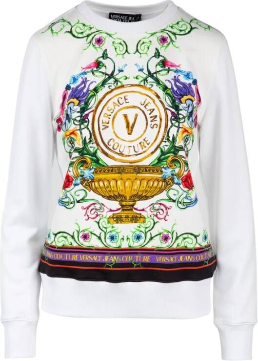 Versace Jeans Couture Hoodies Wit Dames