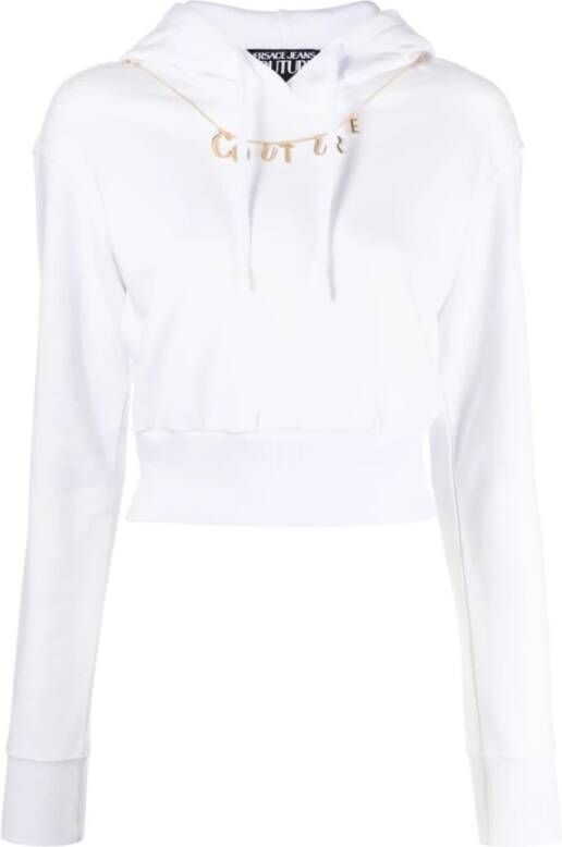 Versace Jeans Couture Hoodies Wit Dames