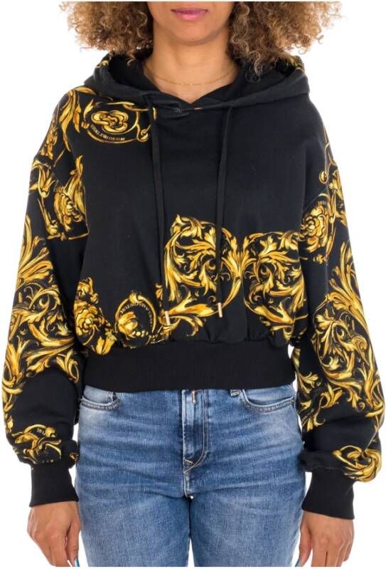Versace Jeans Couture Hoodies Zwart Dames