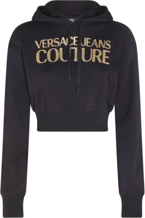 Versace Jeans Couture Sweaters Black Zwart Dames
