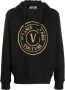 Versace Jeans Couture V-Emblem Hoodie voor Heren Black Heren - Thumbnail 1
