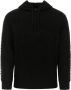 Versace Jeans Couture Felpa con cappuccio e bande lograte uomo 73Gai3H4-F0002 Nero Zwart Heren - Thumbnail 3