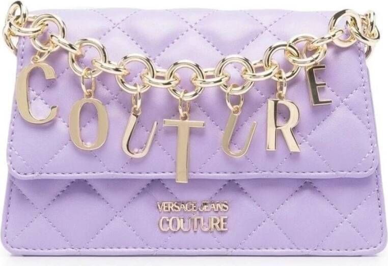 Versace Jeans Couture Schoudertas met doorgestikte naden