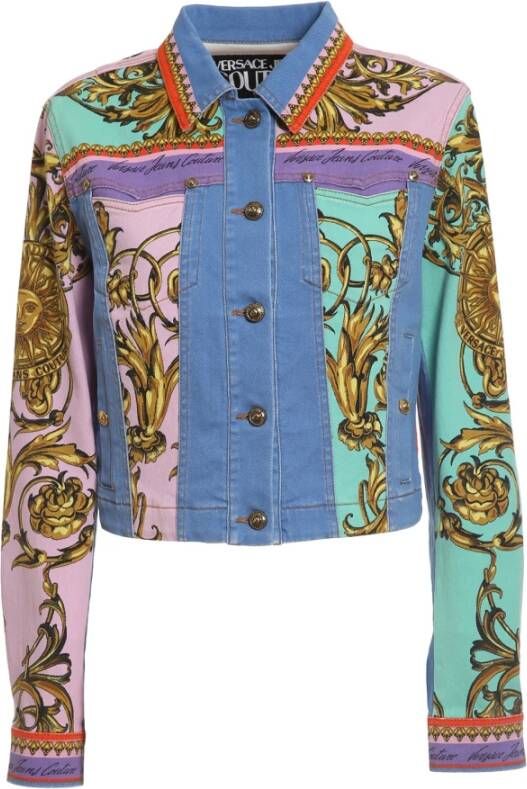 Versace Jeans Couture Jacket Blauw Dames