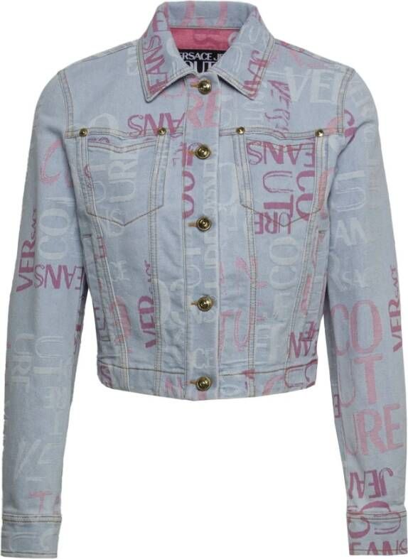 Versace Jeans Couture Jackets Blauw Dames