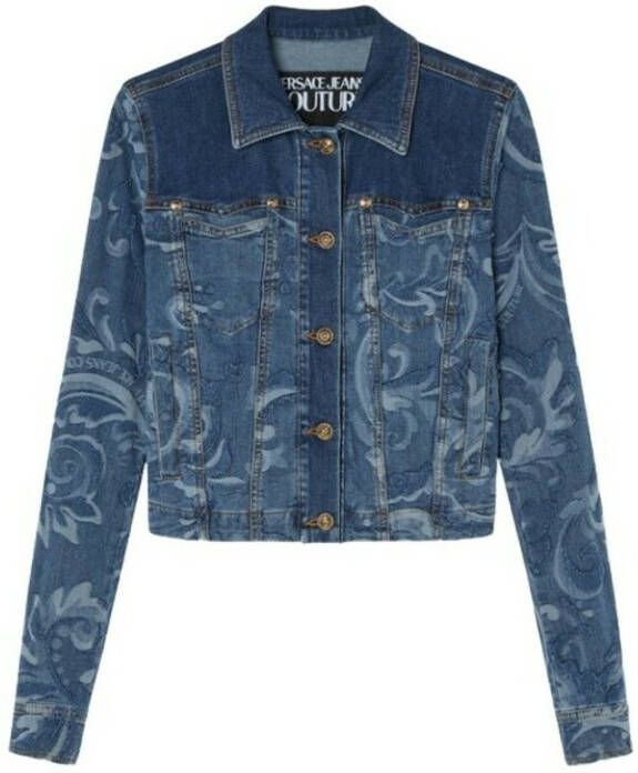 Versace Jeans Couture Jackets Blauw Dames