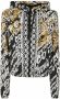 Versace Jeans Couture Nylon Hoodie met All Over Logo Print Multicolor Dames - Thumbnail 3
