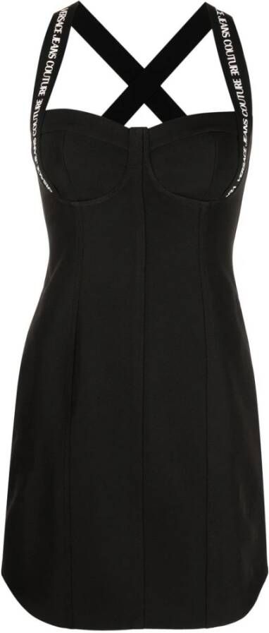 Versace Jeans Couture jurken zwart Dames