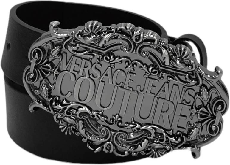 Versace Jeans Couture Kalfelijke riemdikte Zwart