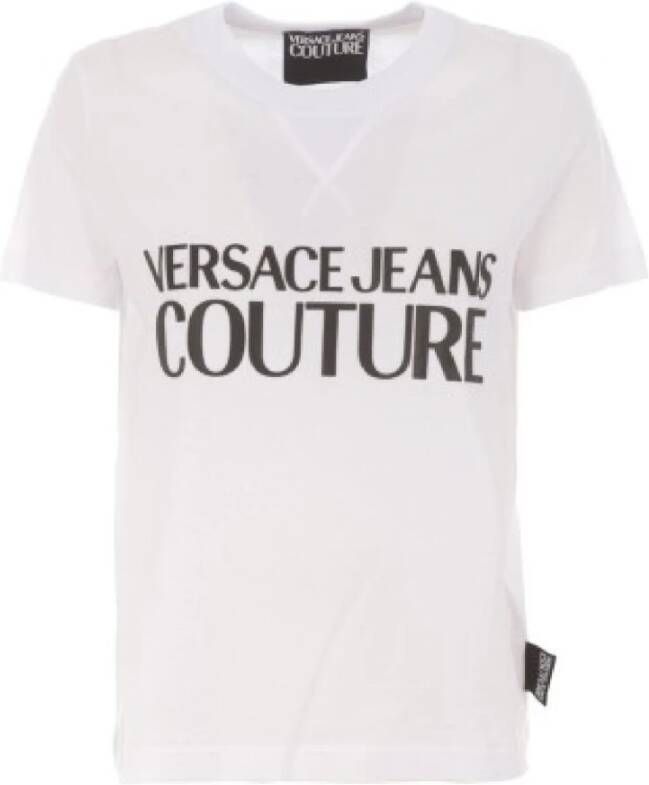 Versace Jeans Couture Bianca Dames Logo T-shirt White Dames