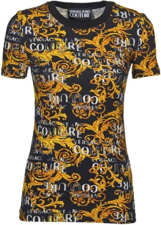 Versace Jeans Couture Stijlvol T-Shirt van Multicolor Dames
