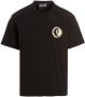 Versace Jeans Couture Heren Zwart Logo Tekst T-shirt L Black Heren - Thumbnail 3