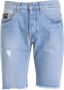Versace Jeans Couture Blauwe Regular Style Shorts Blue Heren - Thumbnail 1