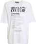 Versace Jeans Couture Korte Mouw T-shirt White Heren - Thumbnail 1