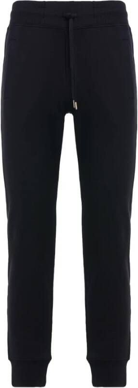 Versace Jeans Couture Lamina -logo print fleece joggers Zwart Heren