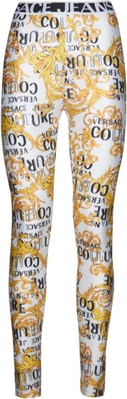 Versace Jeans Couture Stijlvolle Leggings van Meerkleurig Dames