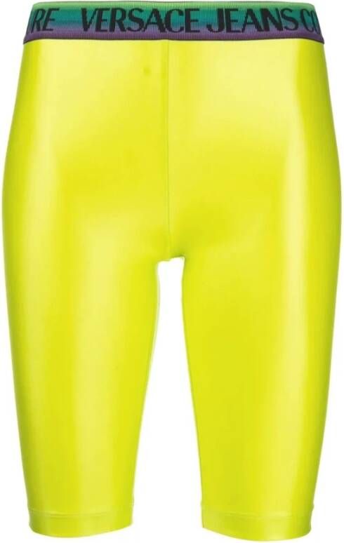 Versace Jeans Couture Trendy Leggings Green Dames