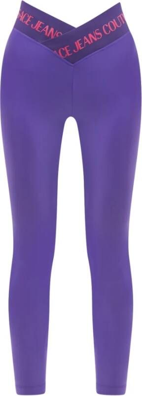 Versace Jeans Couture Leggings Paars Dames