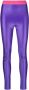 Versace Jeans Couture Stijlvolle Paarse Leggings voor Vrouwen Purple Dames - Thumbnail 3