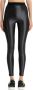 Versace Jeans Couture Glanzende Lycra Skinny Fit Jegging Black Dames - Thumbnail 1