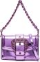 Versace Jeans Couture Handtas met Verstelbare Band en Afneembare Band en Magneetsluiting Pink Dames - Thumbnail 1