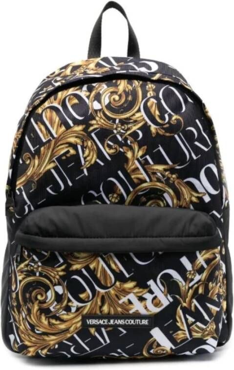 Versace Jeans Couture Logo Couture All Over Rugzak Black Heren