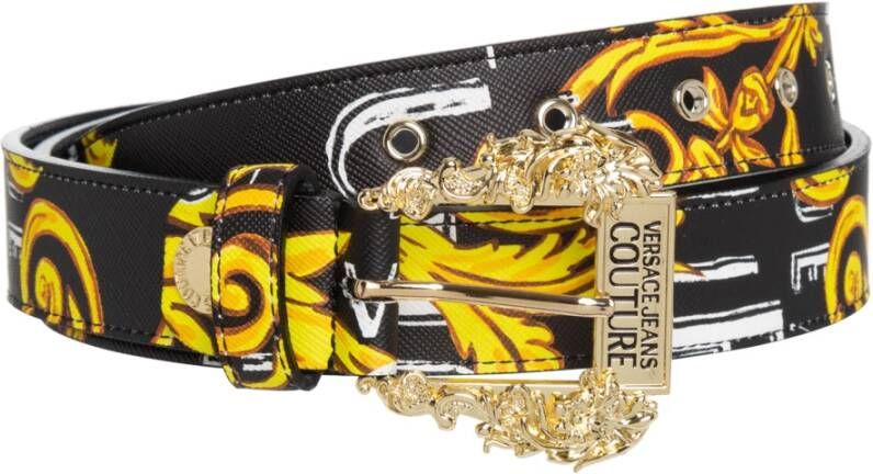 Versace Jeans Couture Multicolore Riem Stijlvol en Praktisch Black Dames