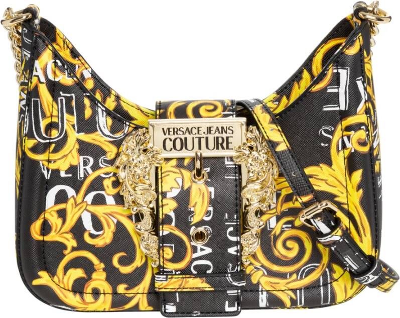 Versace Jeans Couture Logo Couture Shoulder bag Zwart Dames
