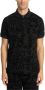 Versace Jeans Couture Zwarte katoenen poloshirt met graffiti motief Black Heren - Thumbnail 2