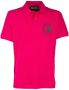 Versace Jeans Couture Logo Polo Shirt Roze Heren - Thumbnail 1