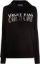 Versace Jeans Couture Trainingsshirt Comfortabele en Stijlvolle Hoodie voor Vrouwen Black Dames - Thumbnail 2